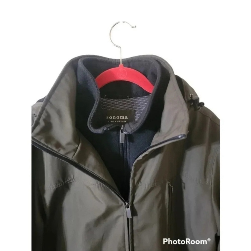 Sonoma Life + Style Men’s Full Double Zip Jacket Size‎ Medium - Picture 2 of 7